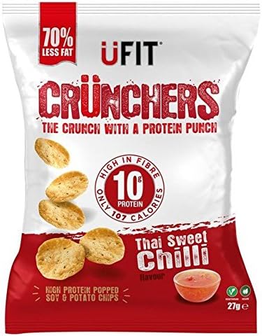 UFit Crunchers Thai Sweet Chilli 27g