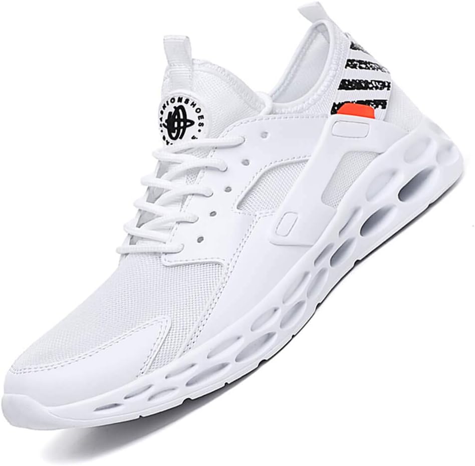 Men’s Running Shoes Sports Trainers Shock Absorption Outdoor Walking Jogging Gym Athletic Fitness Breathable Sneakers