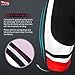 Arltb Cycling Jersey and Bib Shorts Set Bicycle Bike Short Sleeve Jersey,White,XX-Large