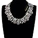 Holylove Gold Chain With Stuning White Crystal Stones Necklace-8041white