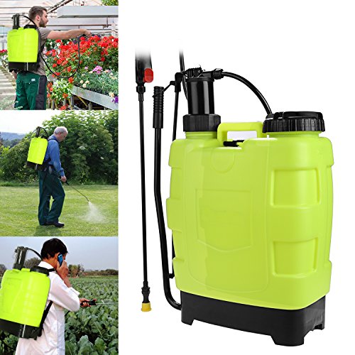 Fashine 20L Backpack Sprayer,5-Gallon Knapsack Hand Piston Pump Lawn Garden Farm Sprayers Backpack Garden Sprayer