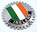 Ireland Grille Badge for car Truck Grill Mount Irish Flag Metal Chrome Plated
