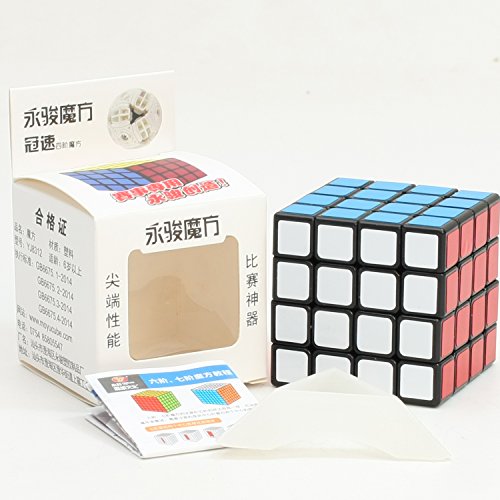 UPC 783495193036, YongJun GuanSu 4x4x4 black cube magic puzzle