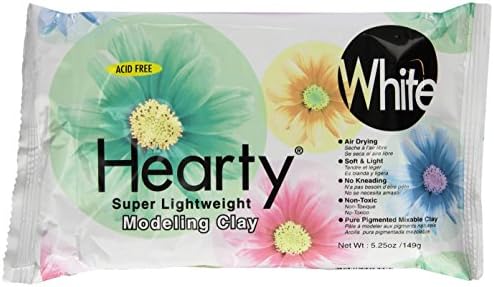 hearty super lightweight modeling clay