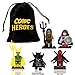 fat cat sales Superhero, Justice League, & Other Comic Mini Figures - Aquaman, Wonder Woman, Loki, Black Panther, Deadpool, Building Interlocking Block Brick Toys
