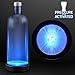 Blue Light Up LED Bottle Glorifier