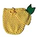 Baby Photography Props Pineapple Hat Sack Newborn Boy Girl Photo Shoot Outfits Infant Photoshot Crochet Unisex Set Yellow