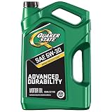 Quaker State 550044963 Advanced Durability 5W-30 Motor Oil (SN/GF-5), 5 quart