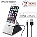 Avantree iPhone Lightning Charging Dock Station, Aluminum Charger Stand Cradle for iPhone X, 8, 8 Plus, 7, 6s, 6, iPod Touch [Apple MFi Certified Sync Charge Cable Included]