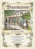 Bauernkalender 2020: Wandkalender mit Bauernweisheiten und passenden Bildern by