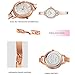 Women’s Watches Rose Gold Luxury Bracelet Watch for Women, Female Fashion Dress Wrist Watch