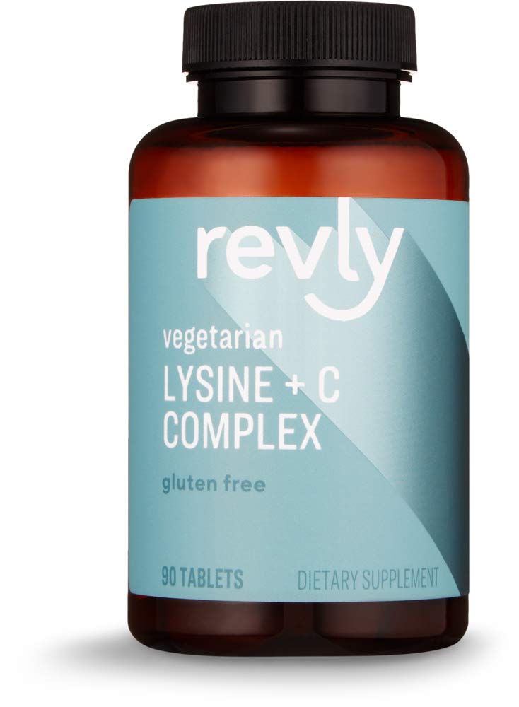 Revly Lysine + C Complex, 1000 mg LLysine and 66 mg Vitamin C per