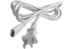 Hexagon LED Lights Power Cord Connectors 1.5M 5ft Hex Lighting 10a 2 pin Power Cable for CEZELUX Hexagon Garage Light Fixture Connector Accessory Replacement/Spare for Honeycomb Lighting Systems