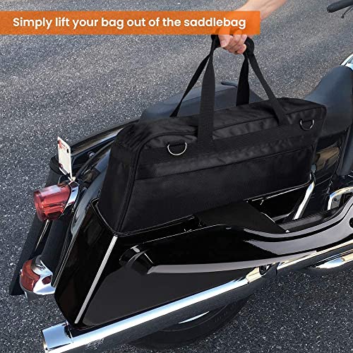 Motorcycle Saddlebag Liners, Hard Saddle Bag Inserts for Street Glide