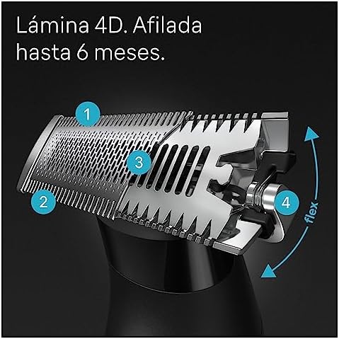 Recortadora de Barba Series X, XT5200, Negro