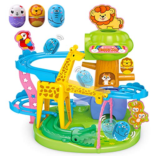 Tsomtto RolyPoly Ball Drop Toddler Toys Age 12 24 STEM Educational