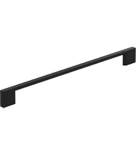Amerock 10BX37032MB | Tirador De Gabinete Negro Mate