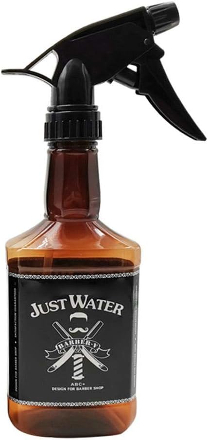 Amazon Jikansakari スプレーボトル 霧吹き 噴霧器 水スプレー ミスト 美髪師用 アルコールを入れることができ アルコール消毒 空容器 350ml オレンジ 霧吹き