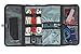Cable Organizer, Travel Organizer, Valkit Best Electronics Accessories Wire Cord Cables Tires Wrap Case Cover Bags Rolling Organizer Fit Cosmetic for Weekender Travel Management, Small Size-Dark Grey