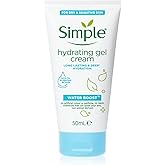 Simple Water Boost Hydrating Gel Cream, Face Moisturizer, 1.7 oz