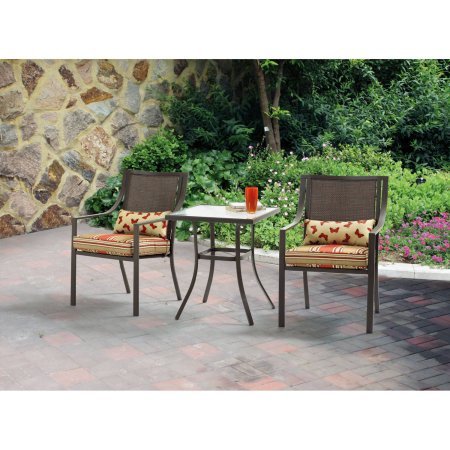 UPC 689833690284, Gramercy Home Mainstays Alexandra Square 3-Piece Outdoor Bistro Set, Seats 2