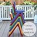 ECR4Kids School Stack Resin Chair, Indoor/Outdoor Plastic Stacking Chairs for Kids, 10 inch Seat Height, Assorted Colors (6-Pack)