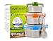Stainless Steel Lunch Box (Set of 3) by Diamond Driven, Reusable Leak Proof Spill Proof Food Storage Containers for Kids, School, Office, Work, Camping,with Lid Lock for Salads, Snacks with Spoon Fork