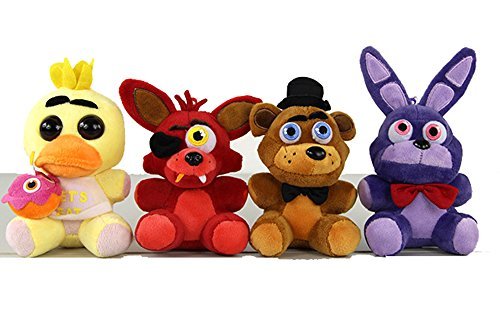 4pcs Five Nights at Freddy s Inspired Plush 5