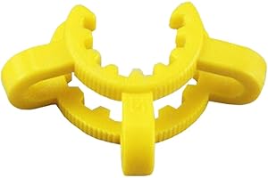 Adamas-Beta Lab Plastic Clamp, Keck Clamp for 14 Glass Standard Taper Ground Joint, Pack of 10