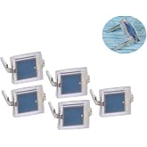 Comimark 5Pcs BPW34 Silicon PIN Photodiode DIP-2