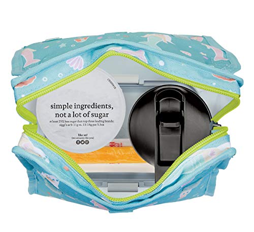 PackIt Freezable Lunch Bag with Zip Closure, Mermaids - Thumbnail 5