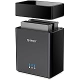 ORICO 2Bay Hard Drive Enclosure Type-C to SATA 3.5inch Enclosure Magnetic Tool-Free External HDD SSD Enclosure Storage Case B