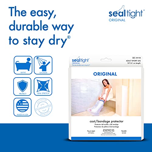 SealTight Original Cast and Bandage Protector Waterproof Cast Cover