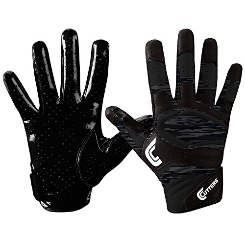 youth camo football gloves