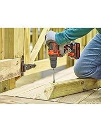 Black & Decker BDCDD220C 20V MAX Taladro y destornillador de litio, con 2 velocidades.