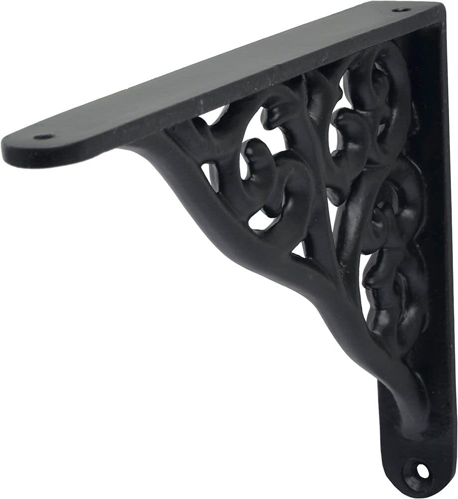 DL Square Baroque 19 x 15 cm Matt Black