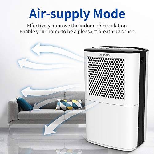 AIRPLUS 50 Pints 3,000 Sq. Ft. Dehumidifier for Medium Spaces and