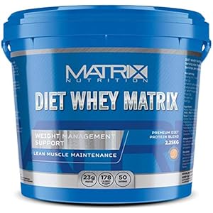 Matrix Nutrition Diet Whey Protein Powder Shake – Meal Replacement Weight Loss Shake (Vanilla, 5KG)