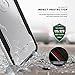 Zizo Shock Series Compatible with iPhone 8 Case Military Grade Drop Tested with Tempered Glass Screen Protector iPhone 7 case Silver