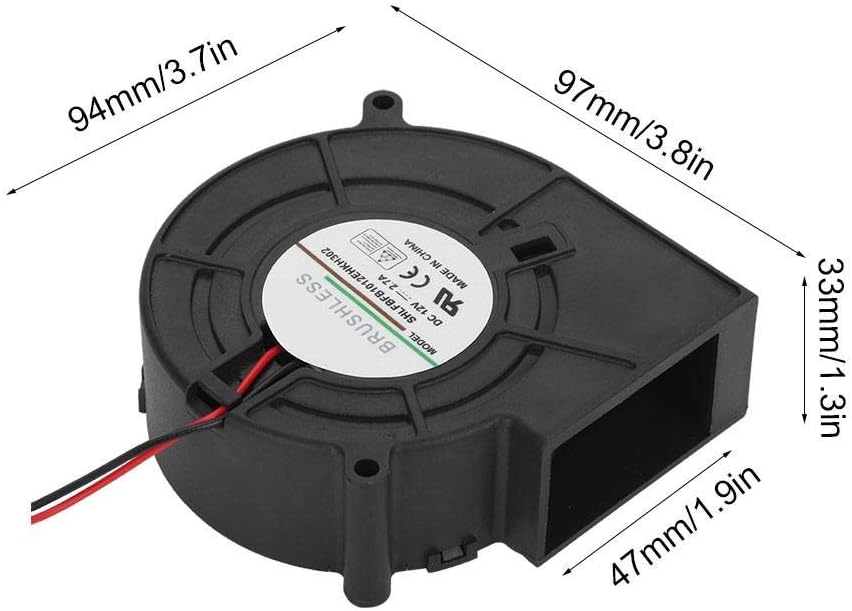 TOPINCN Portable BBQ Fan Air Blower for Barbecue Fire Bellows Outdoor Cooking Picnic Camping - Image 5