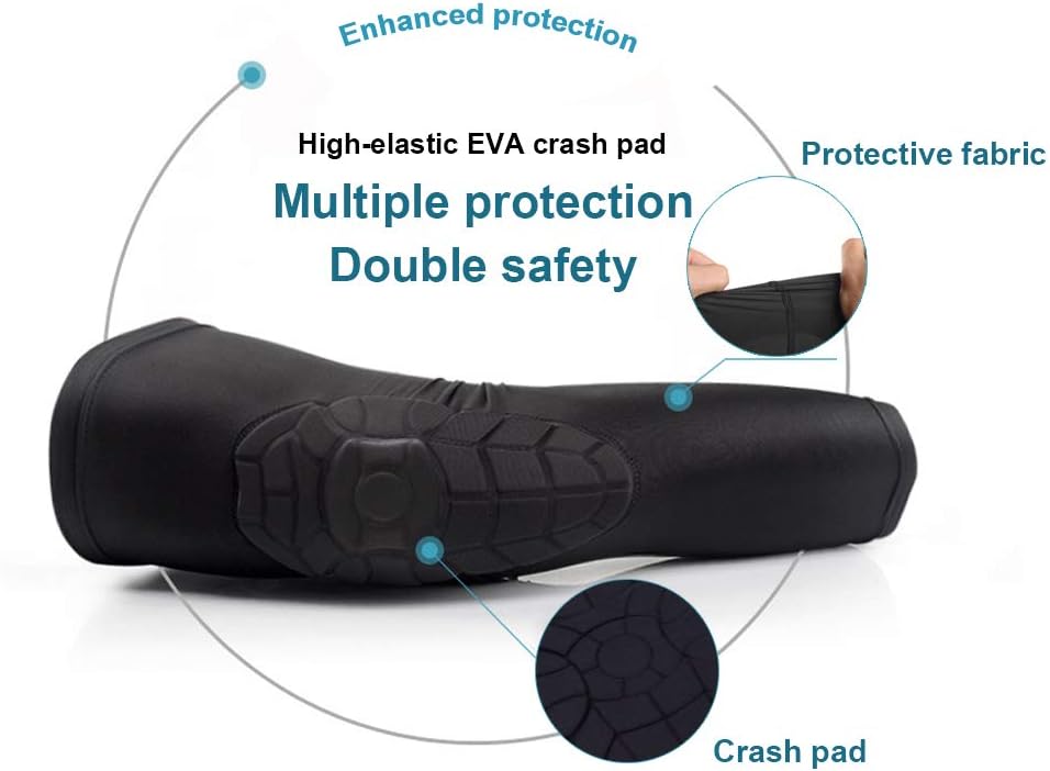 ACELIST Kids/Youth 5-15 Years Sports Honeycomb Compression Knee Pad Elbow Pads Guards Protective Gear for Basketball, Baseball, Football, Volleyball, Wrestling, Cycling. : Sports & Outdoors