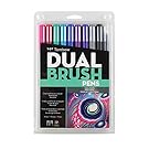 Tombow Dual Brush Pen Art Markers 10-Pack, Galaxy