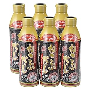 ＴＶ通販で放送「ねこぶだし」500ml×6本　レシピ付き　北海道とれたて！美味いもの市オリジナル