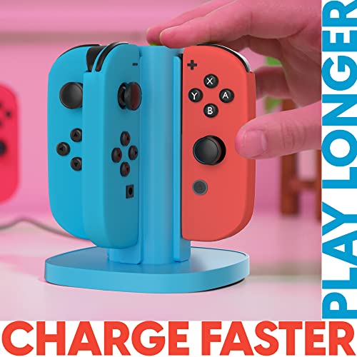 TALK WORKS Joy Con Charging Dock for Nintendo Switch Joycon Docking