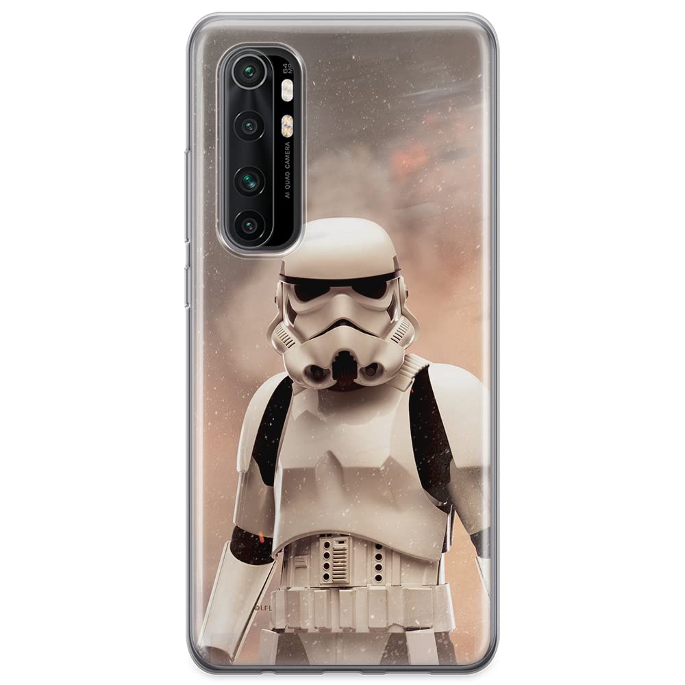 ERT GROUP mobile phone case for Xiaomi MI NOTE 10 Lite original and officially Licensed Star Wars pattern Stormtrooper 003 optimally adapted to the shape of the mobile phone, case made of TPU
