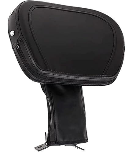 Foldable Sissy Bar With Luggage Rack Mofun Multi-Purpose Adjustable Backrest For Harley Softail & Low Rider 2018-2024 - Driver/Passenger, Black Adjustable Driver Passenger Backrest For Softail Low Rider