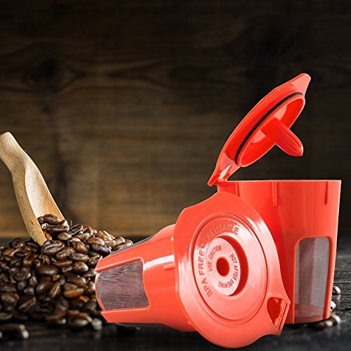 BRBHOM 2 Refillable K Carafe Coffee Pods KCarafe Reusable Capsules 2.0