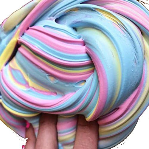 Svuencio Slime Cotton Clay Fluffy Floam Colorful No Borax Mud Scented Stress Relief Kids Toys