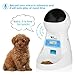 amzdeal Automatic Cat Feeder Pet Feeder Cat Food Dispenser 4 Meals A Day with Timer Programmable Portion Control Voice Recorder 3L Capacity for Cats and Dogs