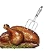 Stainless Steel Turkey Lifter,Set of 2 Heavy Roasted Turkey Meat Forks For Thanksgiving